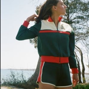 Zara Retro Combination Jacket Size M